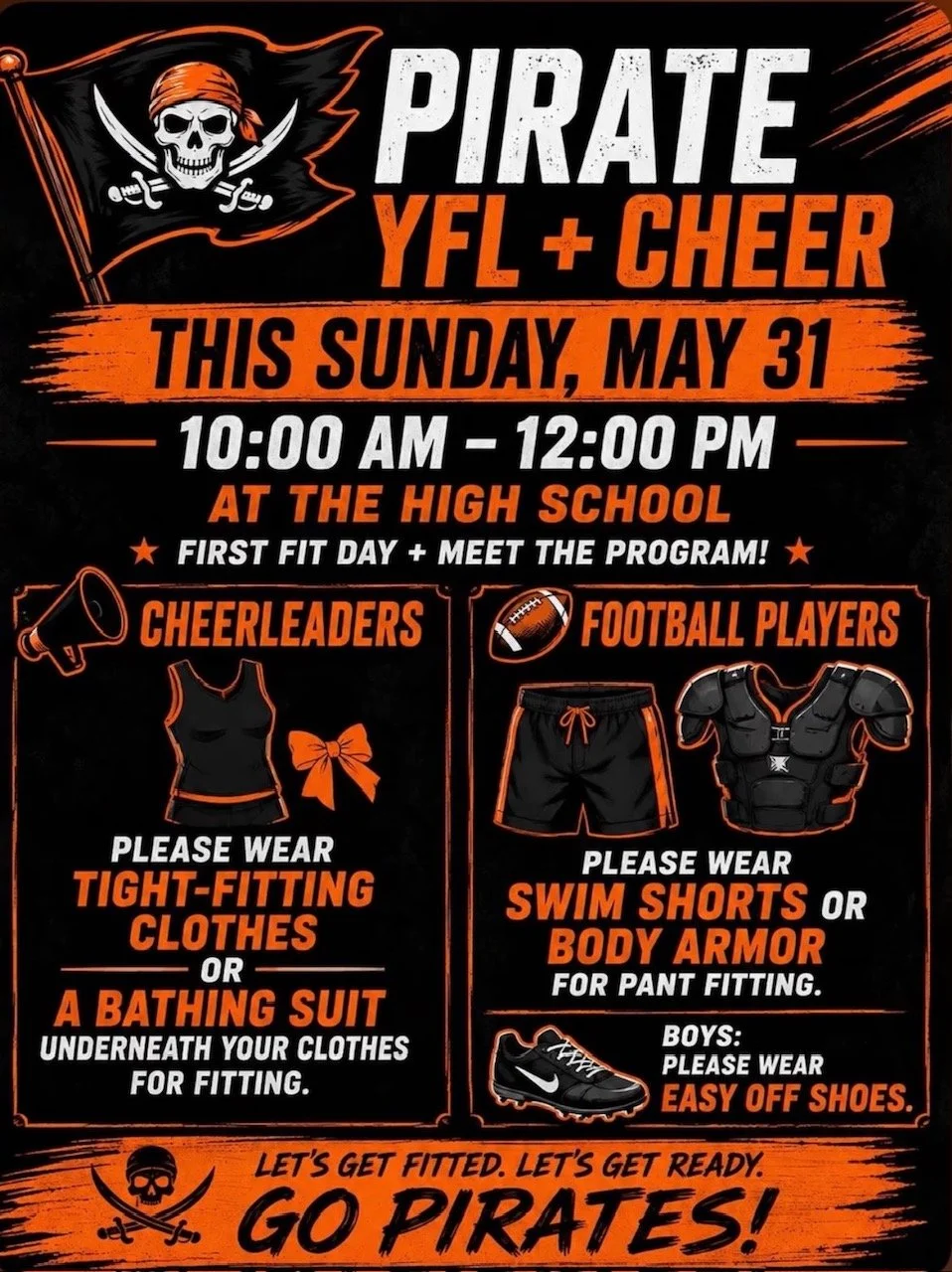 Pirate YFL Registration