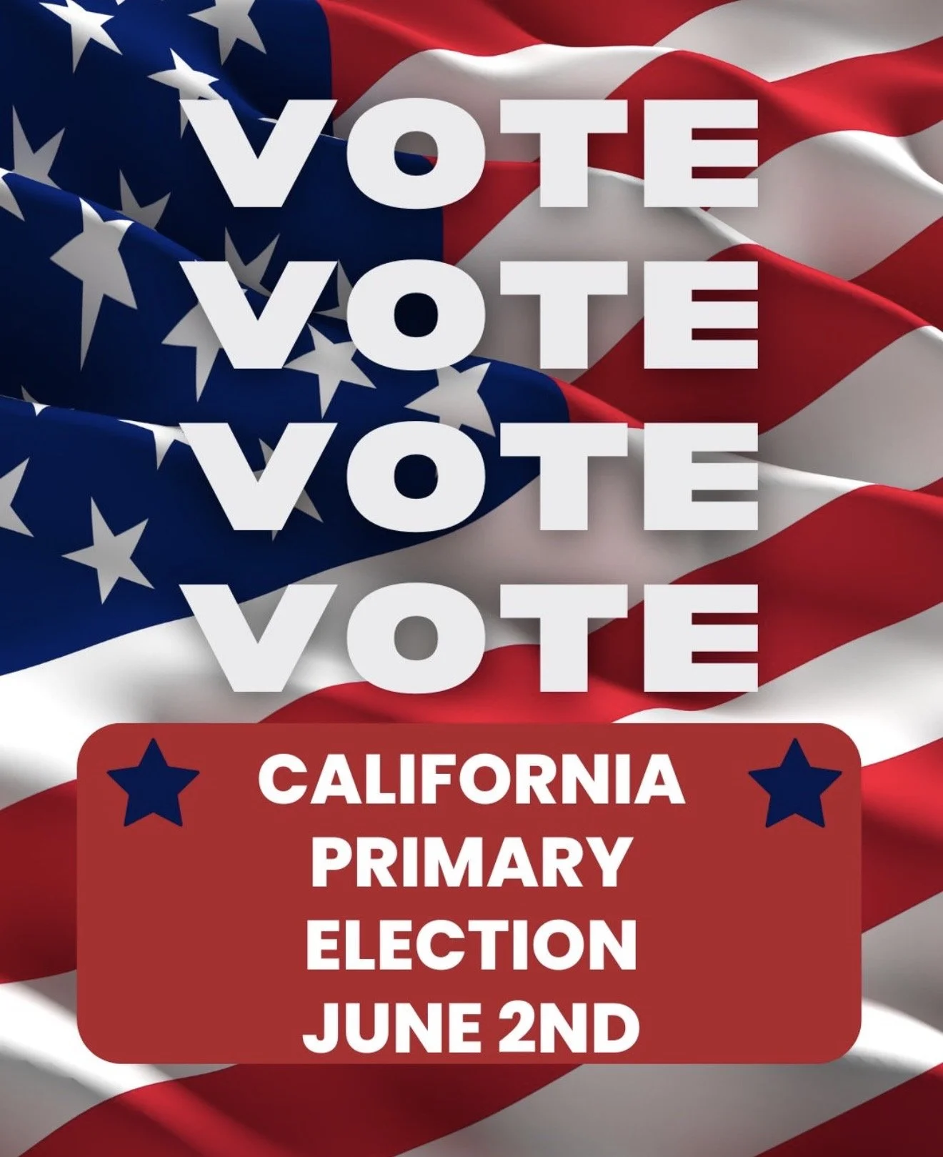 VOTE - CA Primary Election