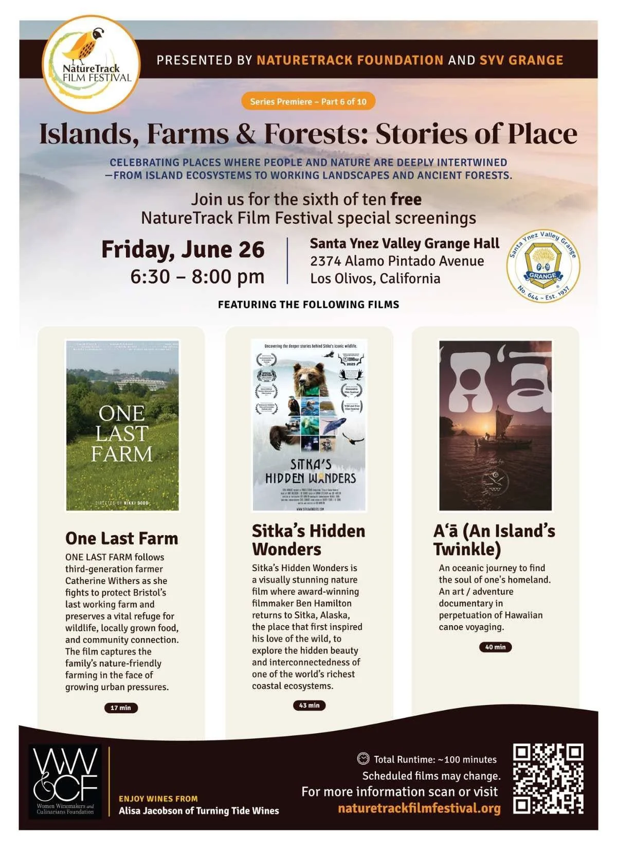 NatureTrack Film Festival Screening