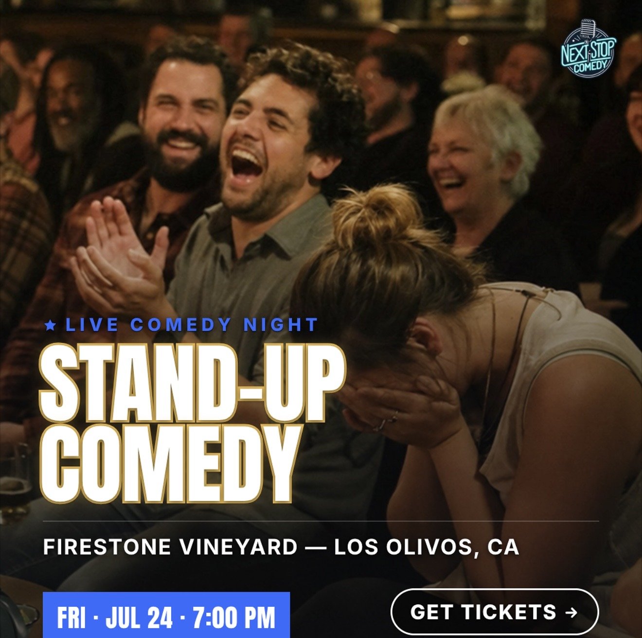 Stand-up Comedy - Firestone Vineyard