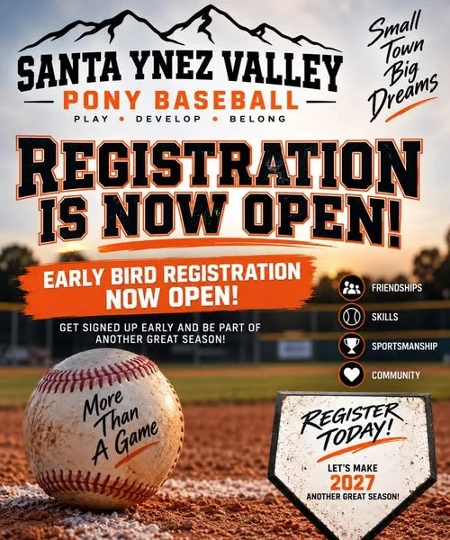 SYV Pony Baseball - Registration 