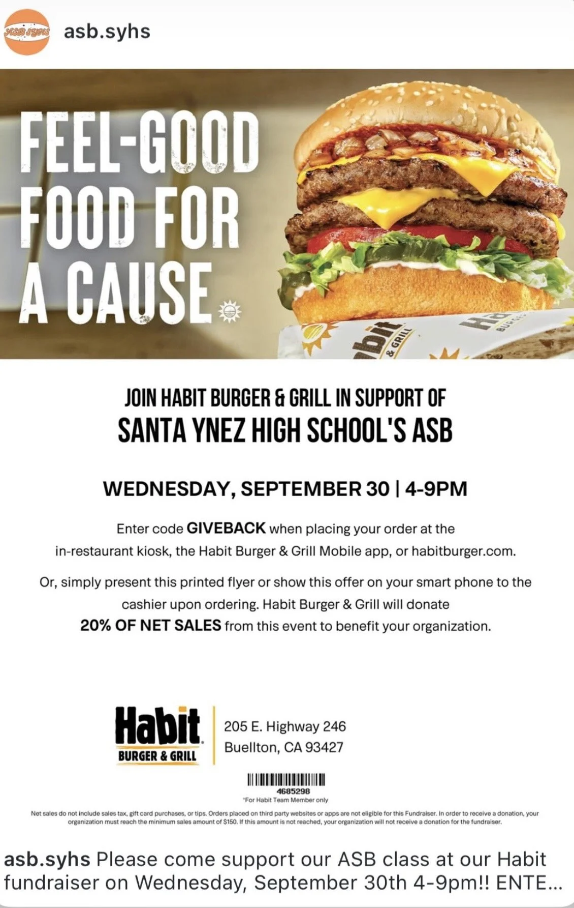 The Habit - SYHS ASB
