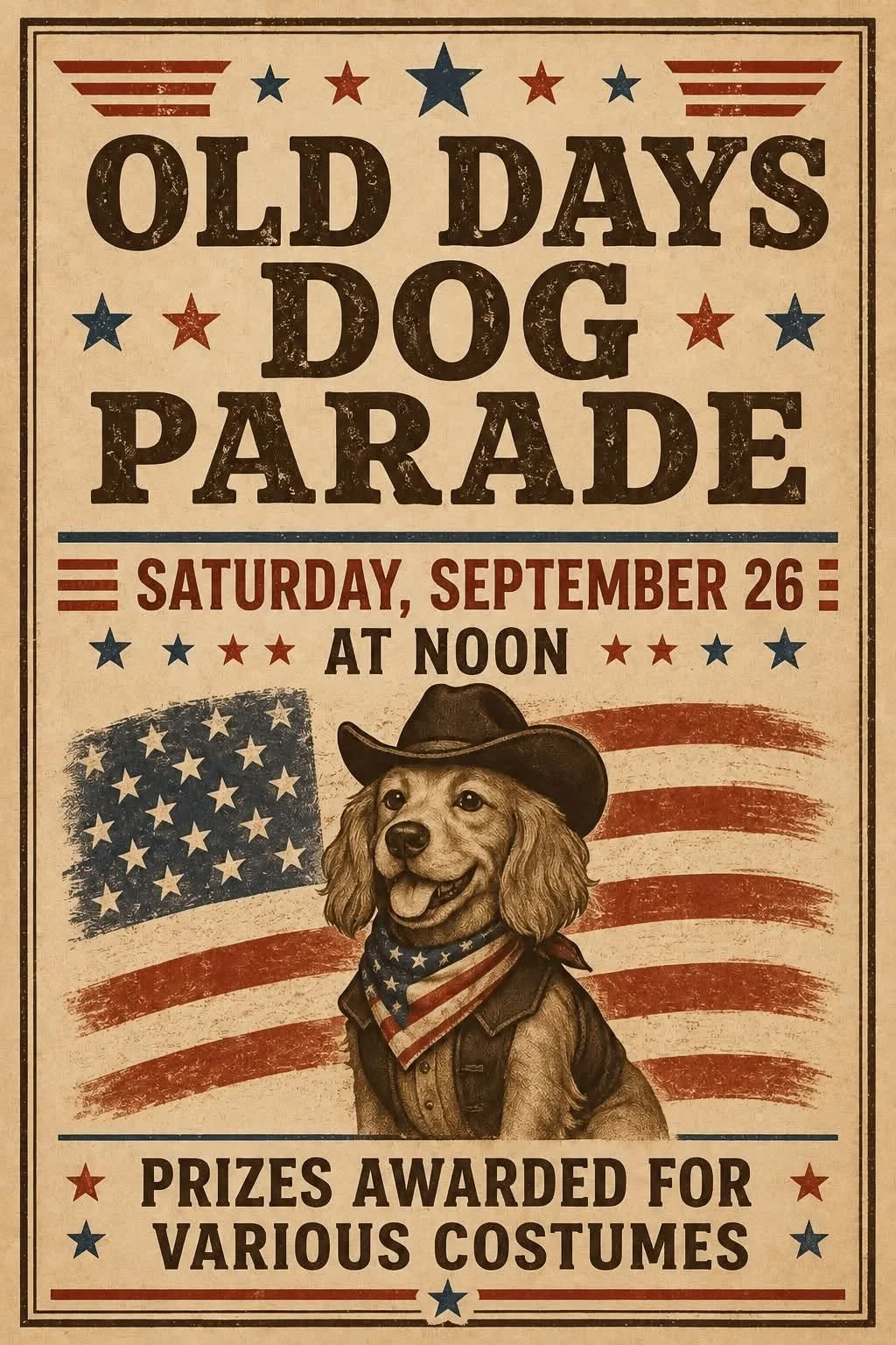 Old Days Dog Parade