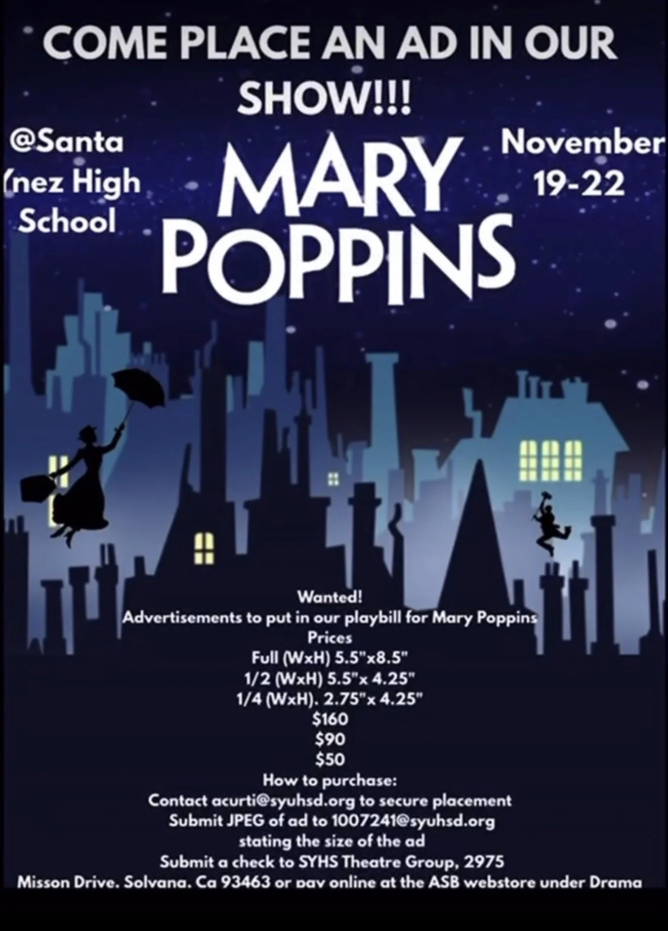 Mary Poppins - SYHS Theater