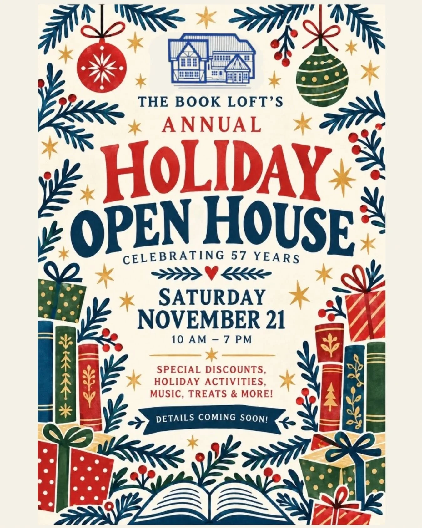 Book Loft Holiday Open House