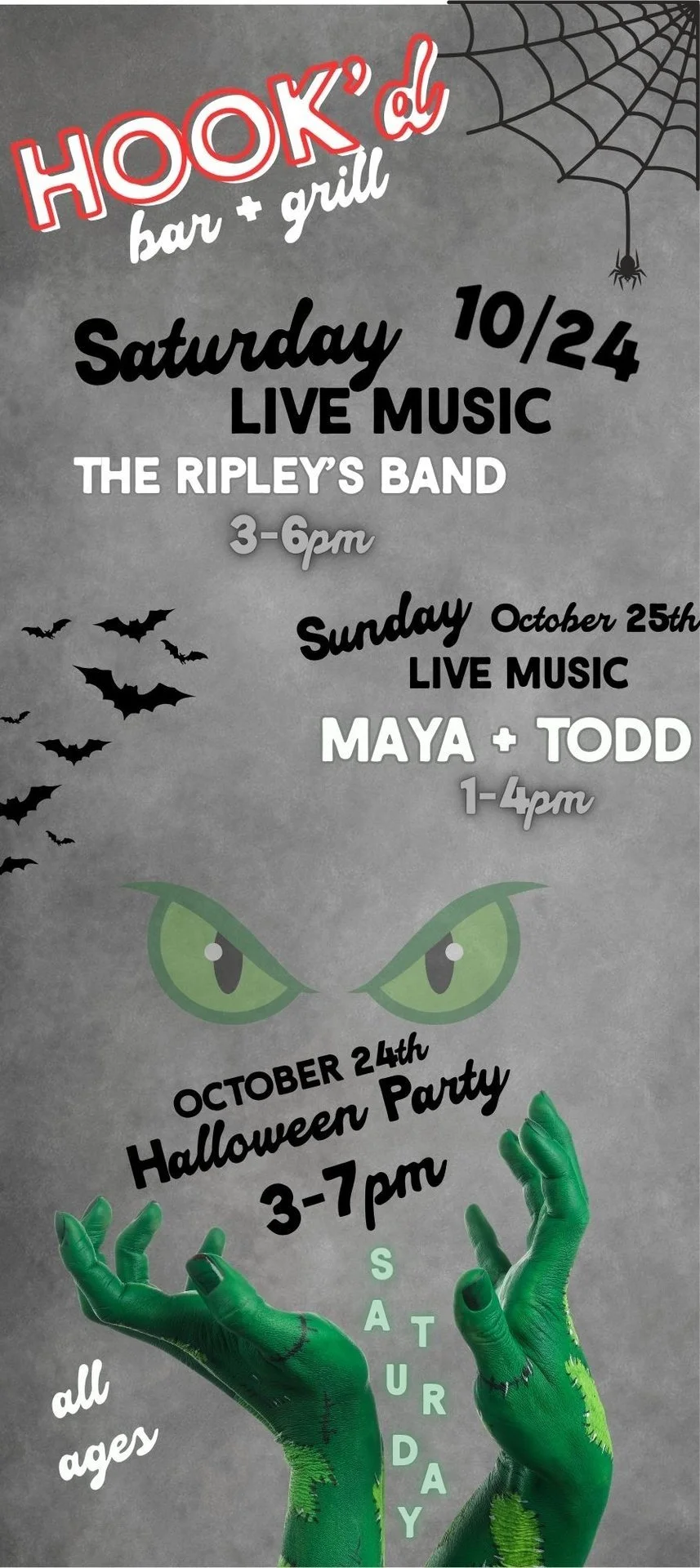 Hook'd Halloween Party