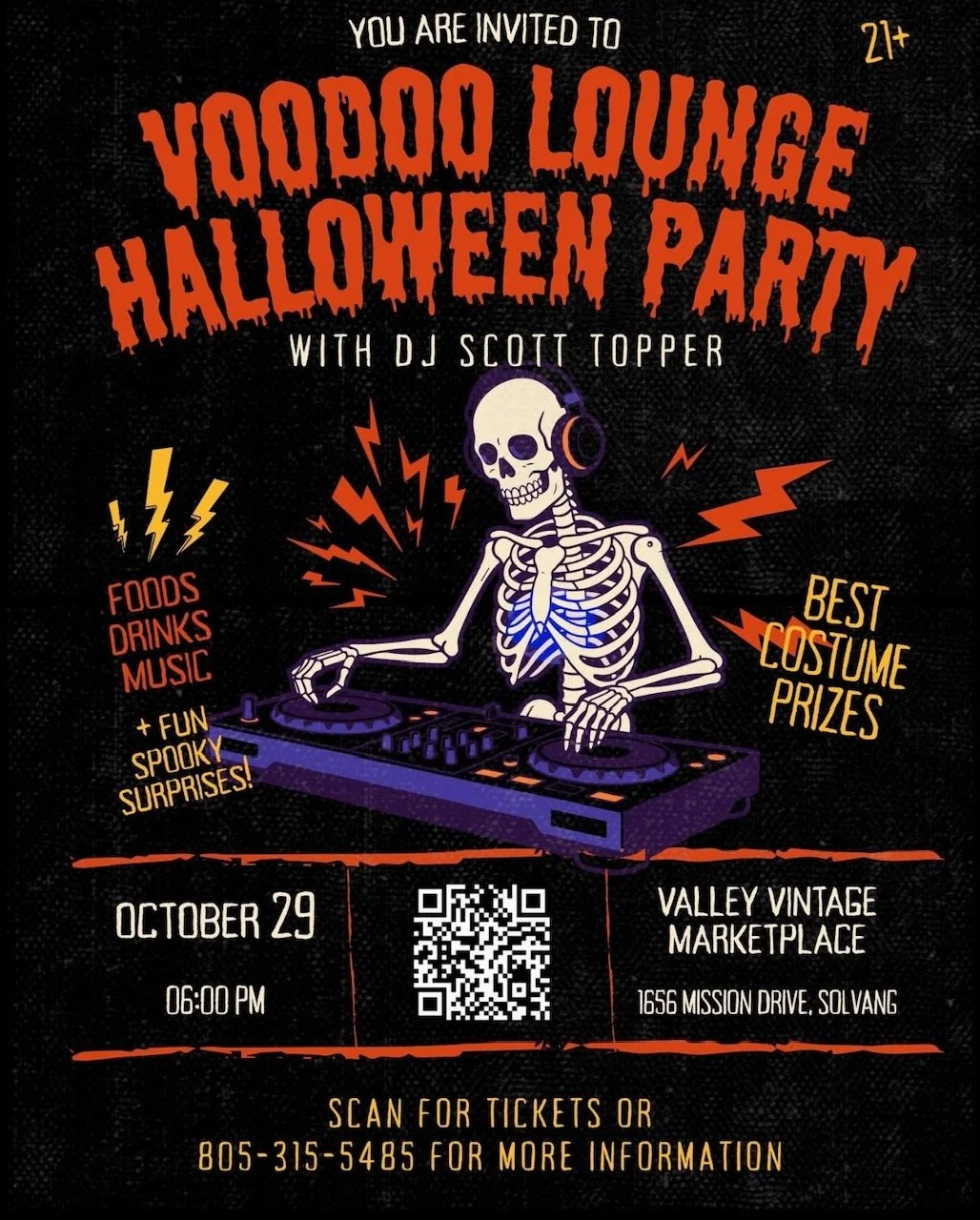 Voodoo Lounge Halloween Party