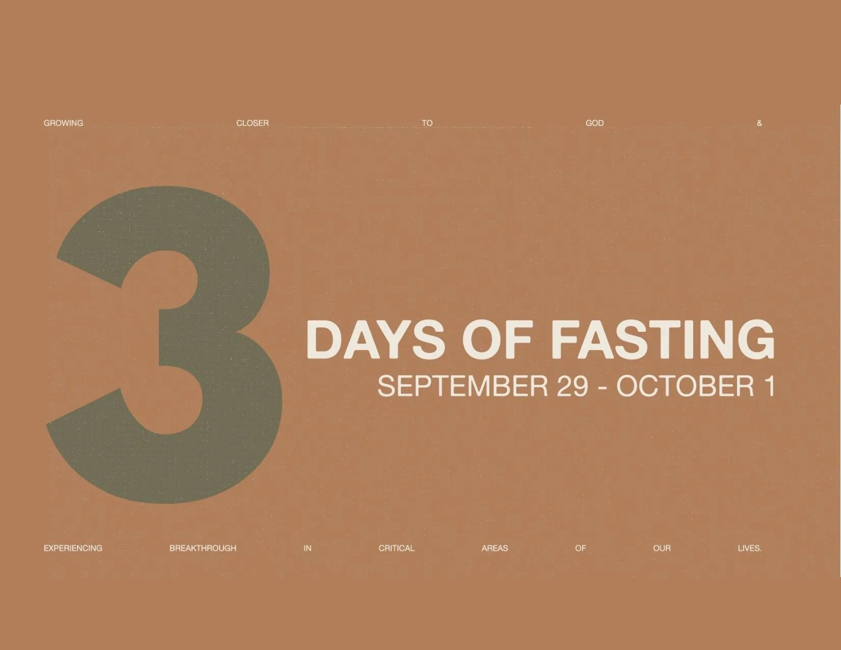 3 Days of Fasting