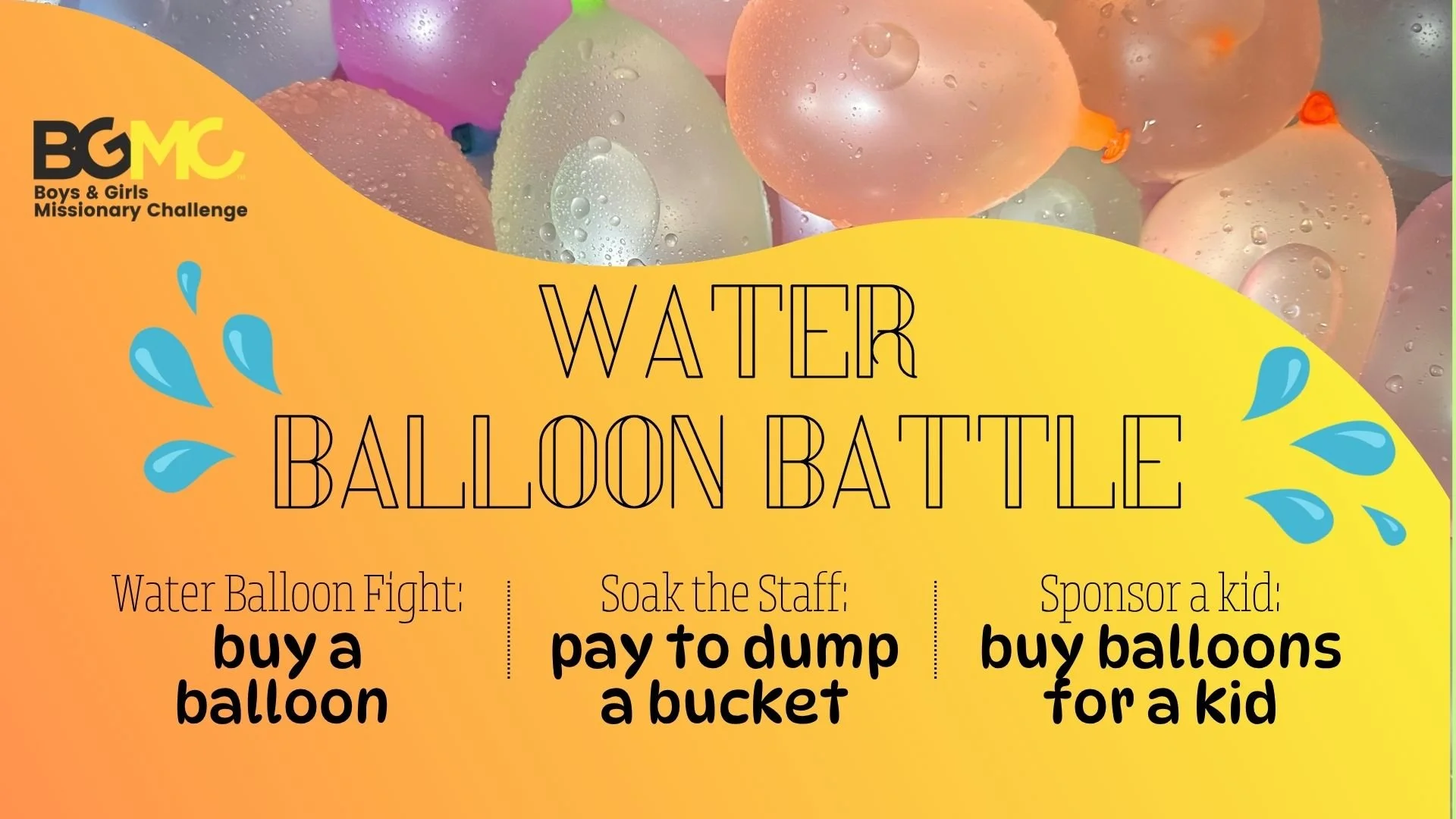 BGMC: Water Balloon Fight