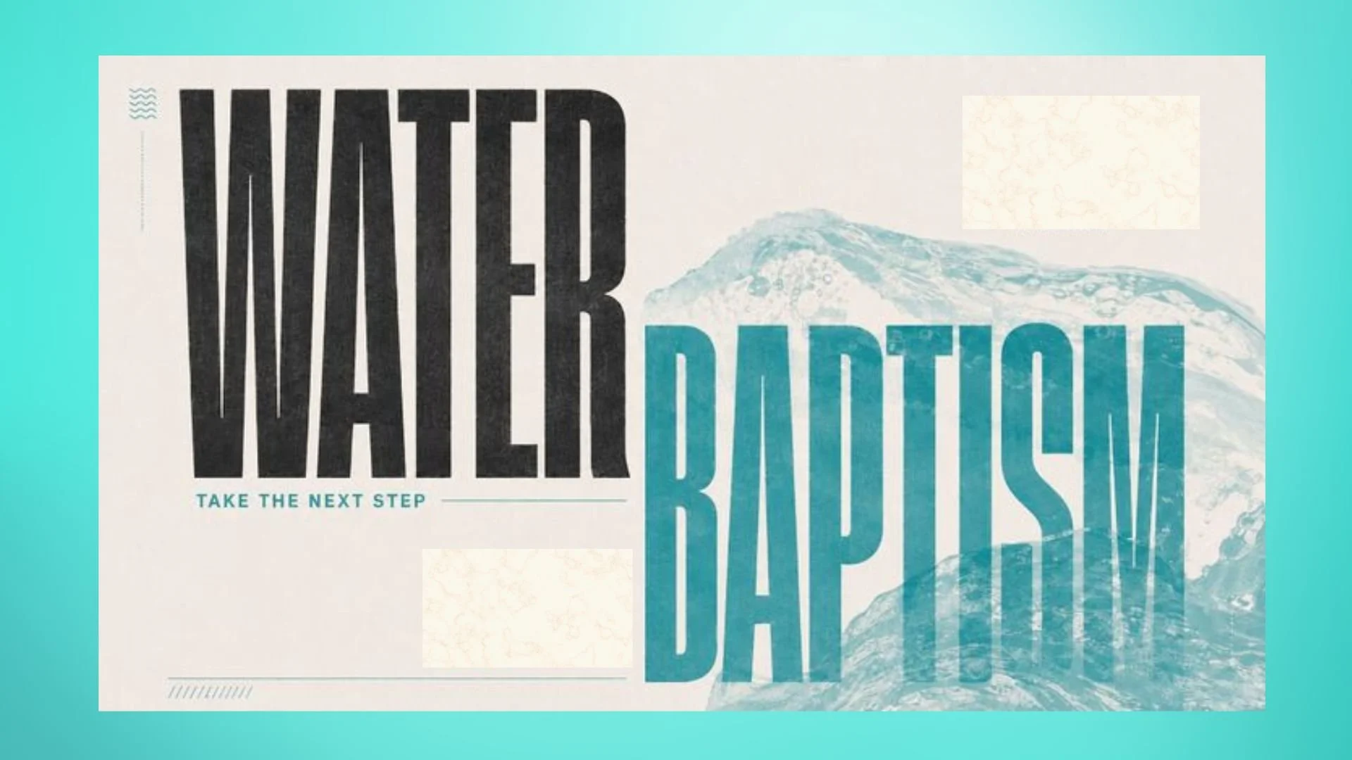Water Baptism