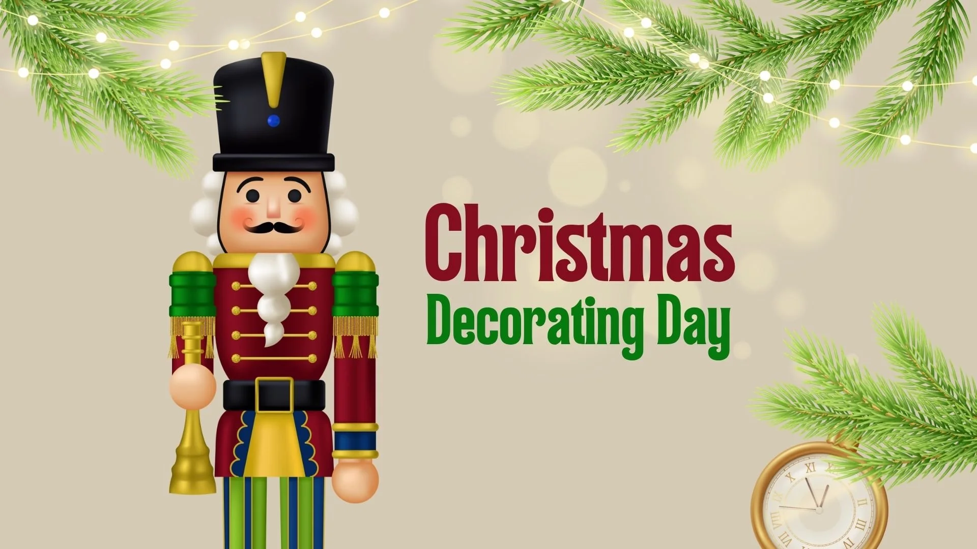 Christmas Decorating Day