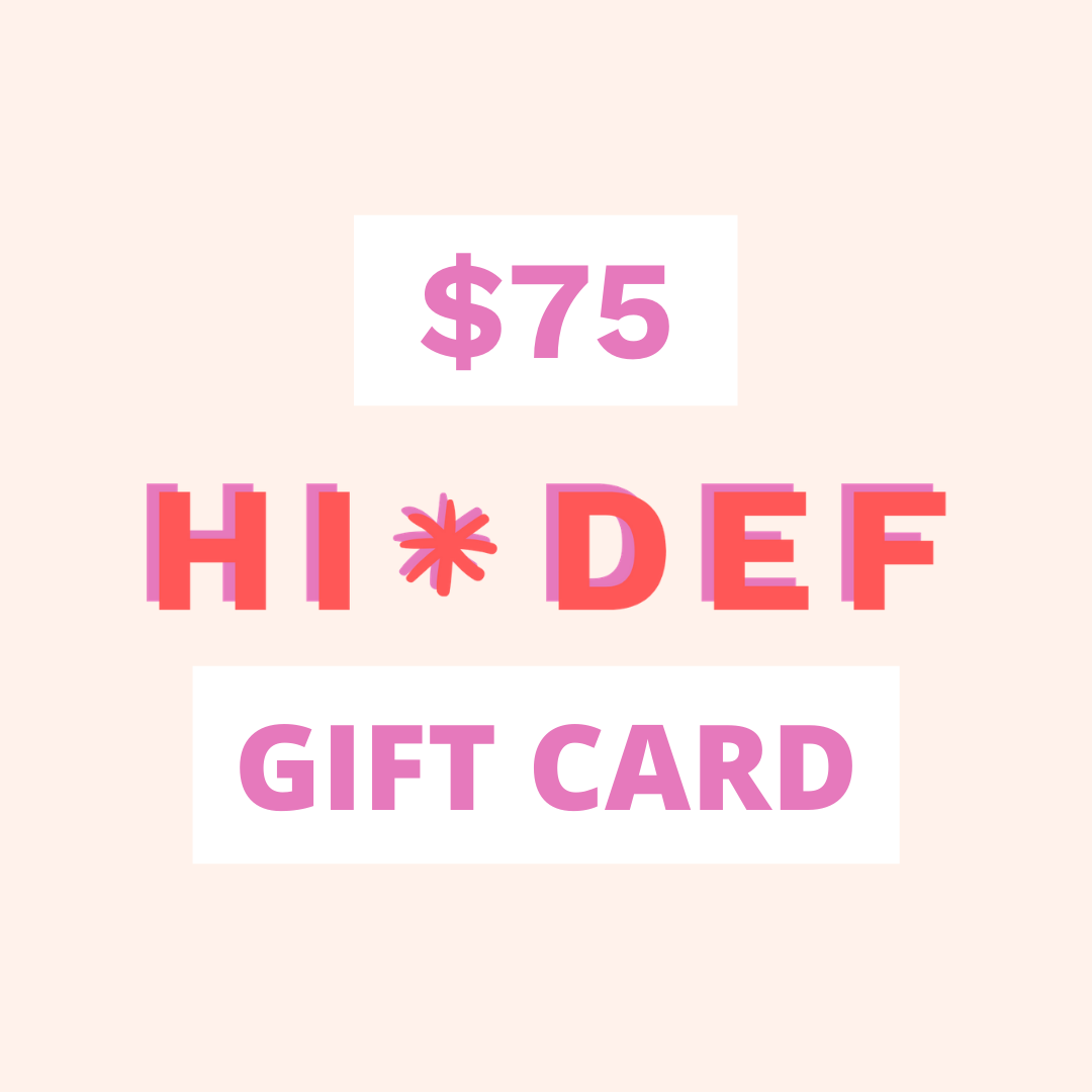Hi*Def Gift Card