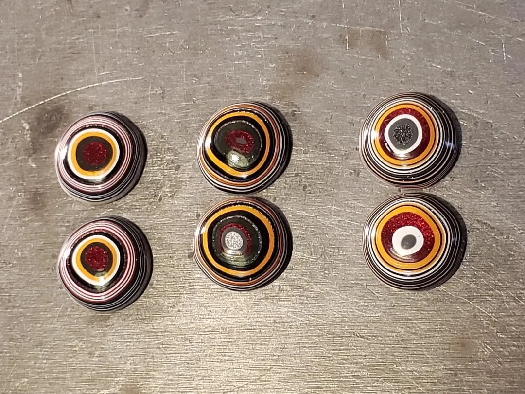 New #fordite earrings on the bench
🚀