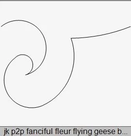 JK P2P Fanciful Fleur Flying Geese Bottom.JPG