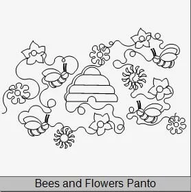 Bees and Flowers Panto.JPG