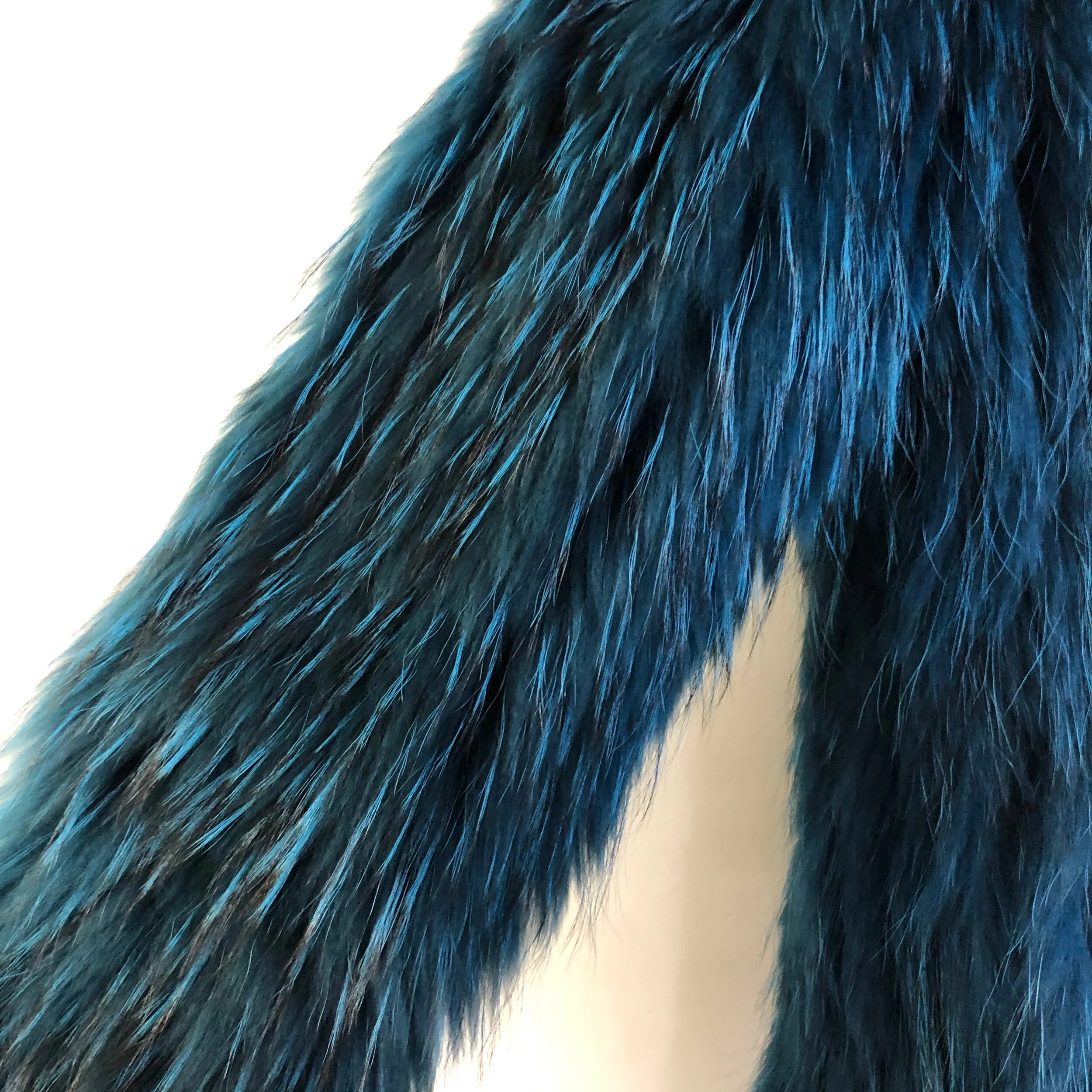 Vintage Sonia Rykiel Teal Fur Coat — Sleeper