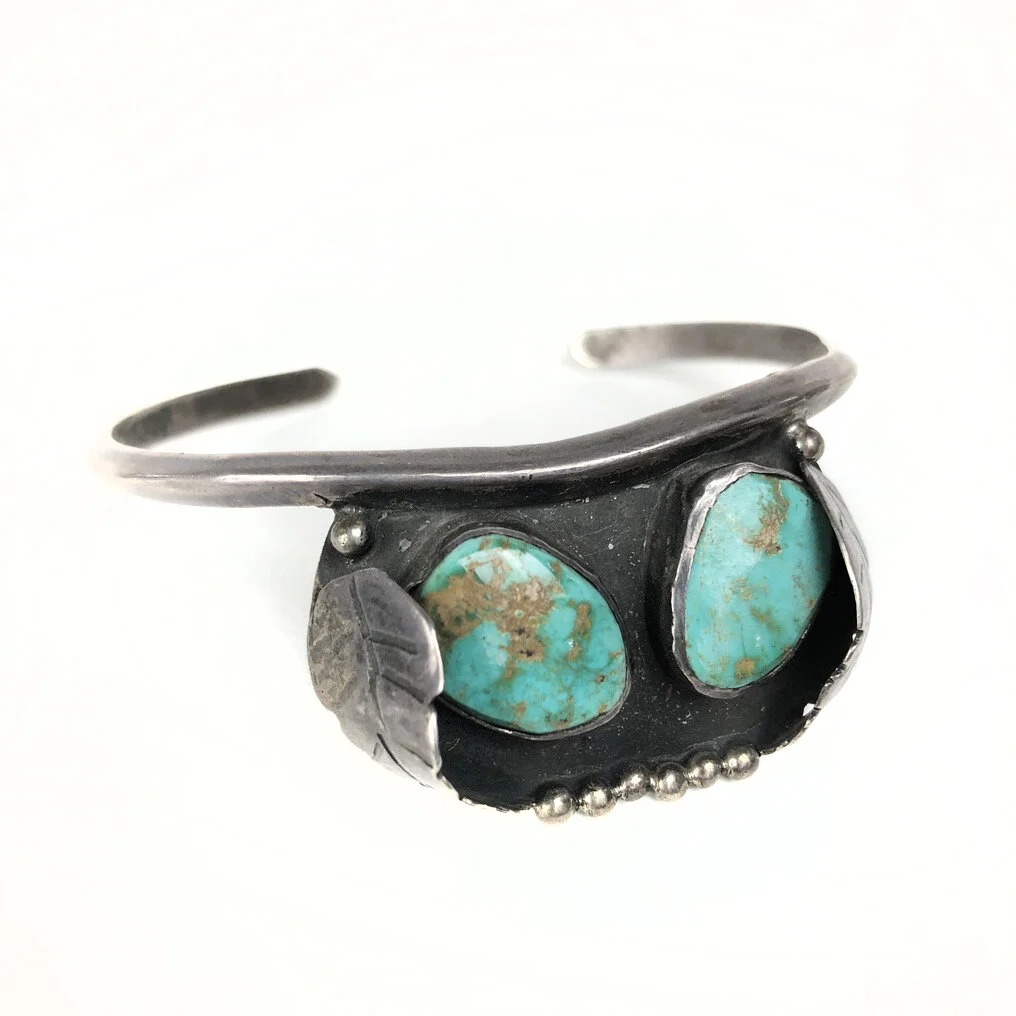 1930s Navajo Turquoise cuff 