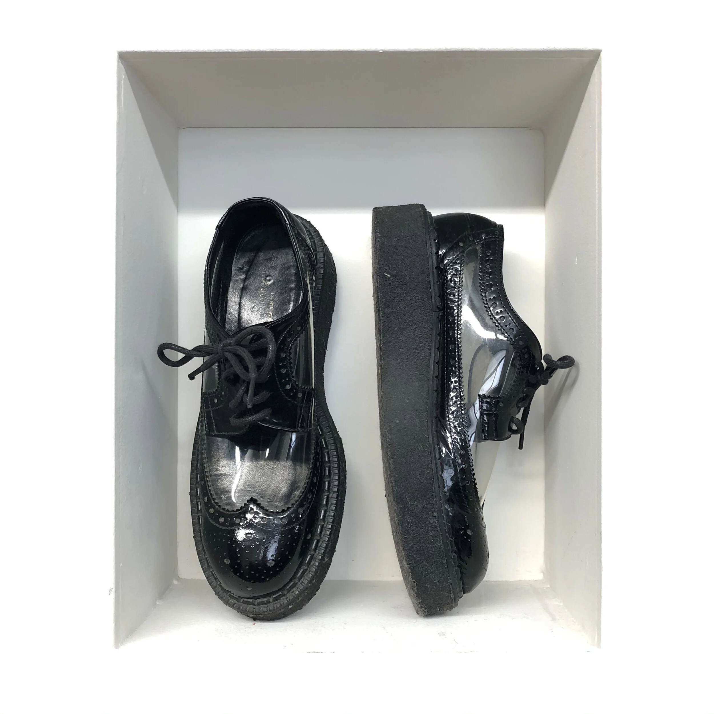 Comme Des Garçons Clear Platform Creepers