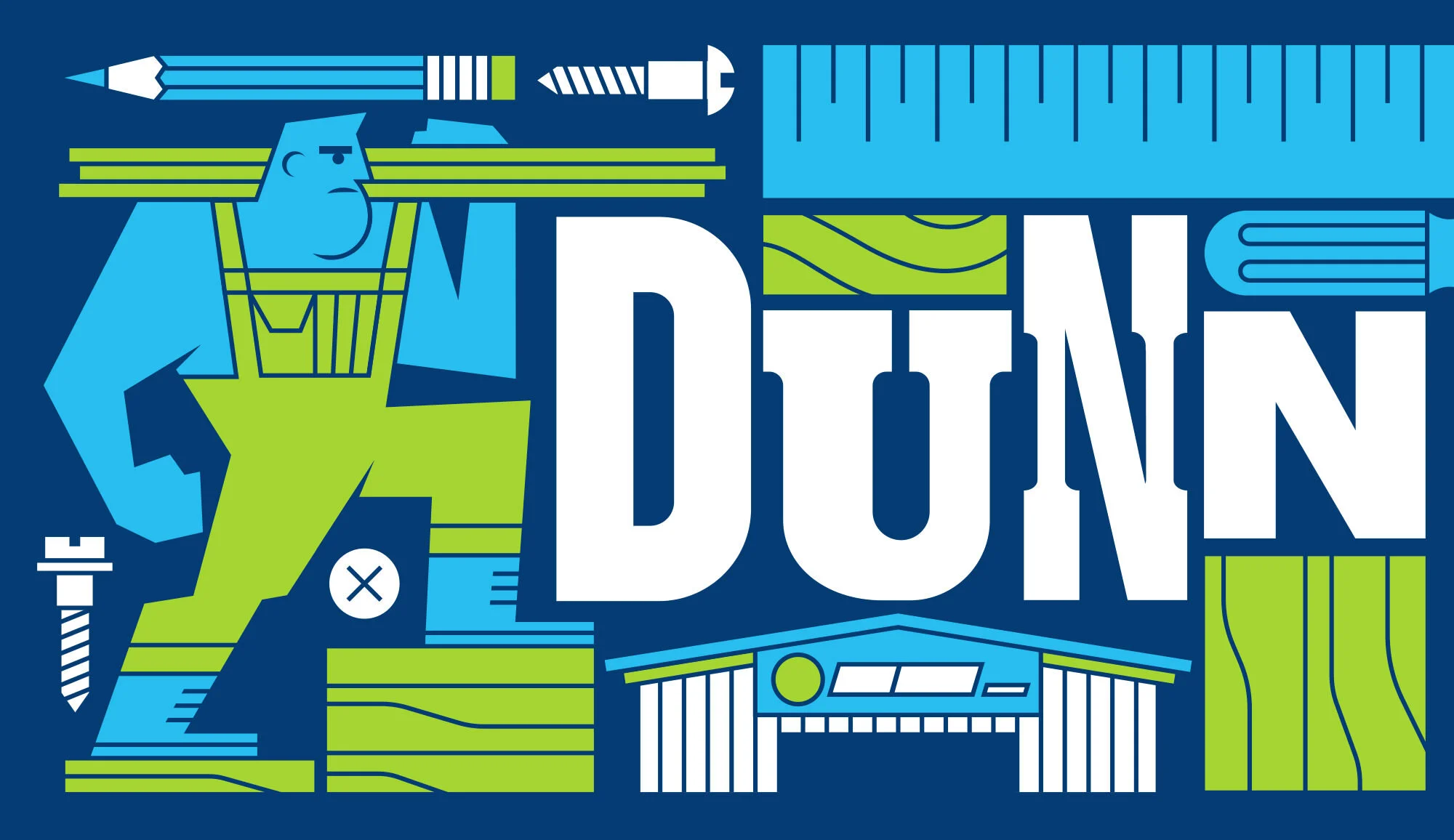 Dunn Lumber Murals — Matt Naylor