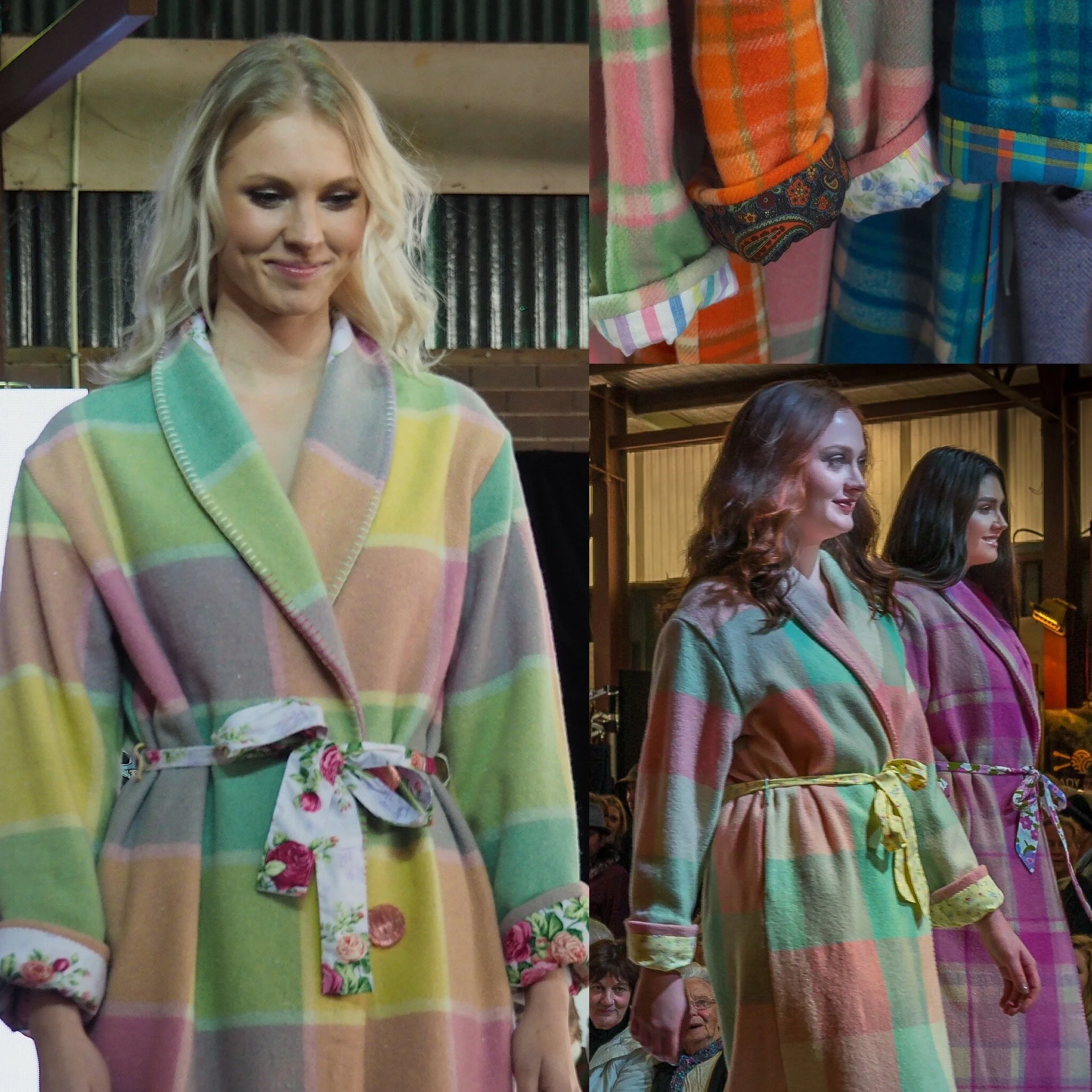 Blanket dressing gown