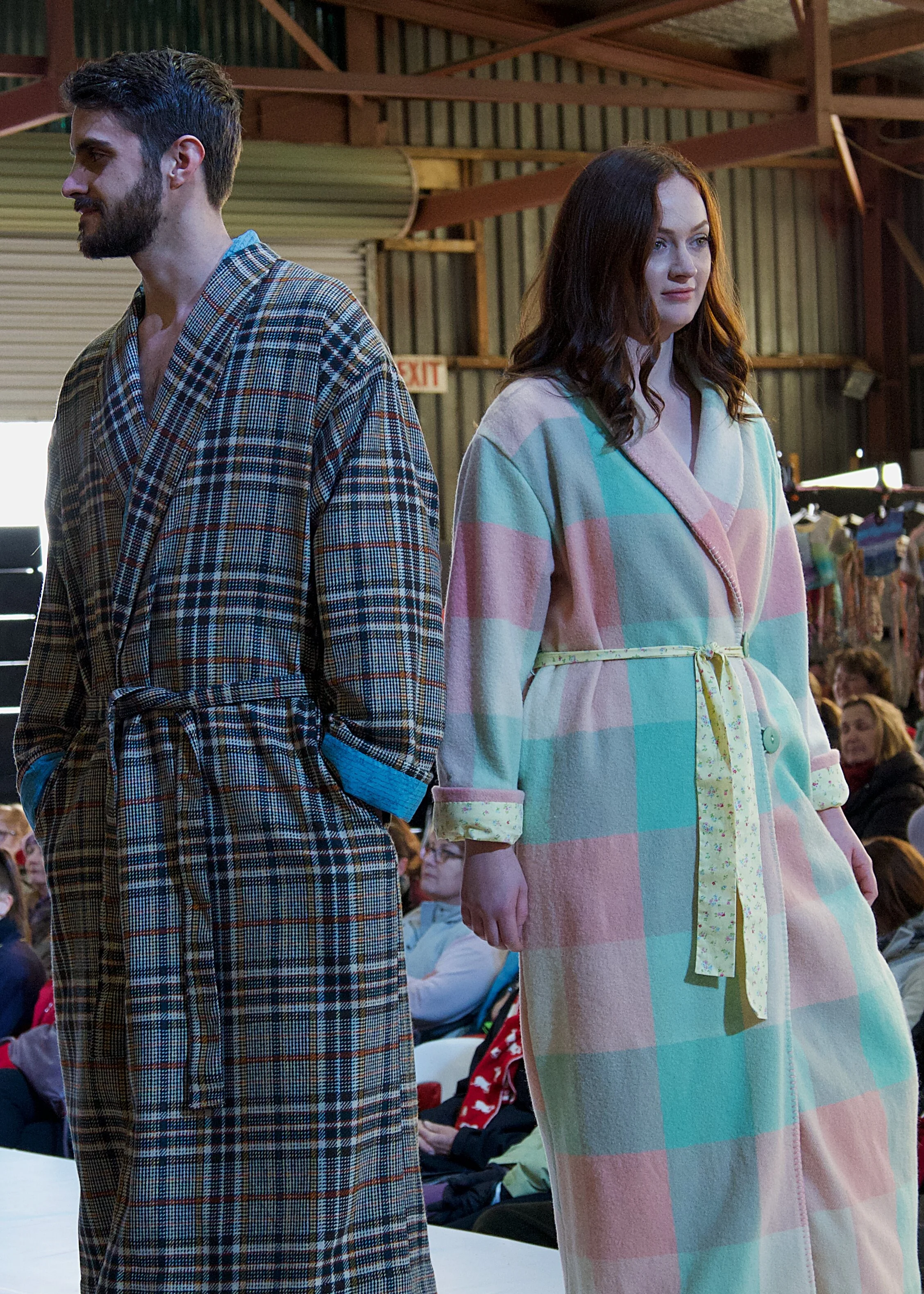 Men's Italian robe
Ladies australian dressing gown