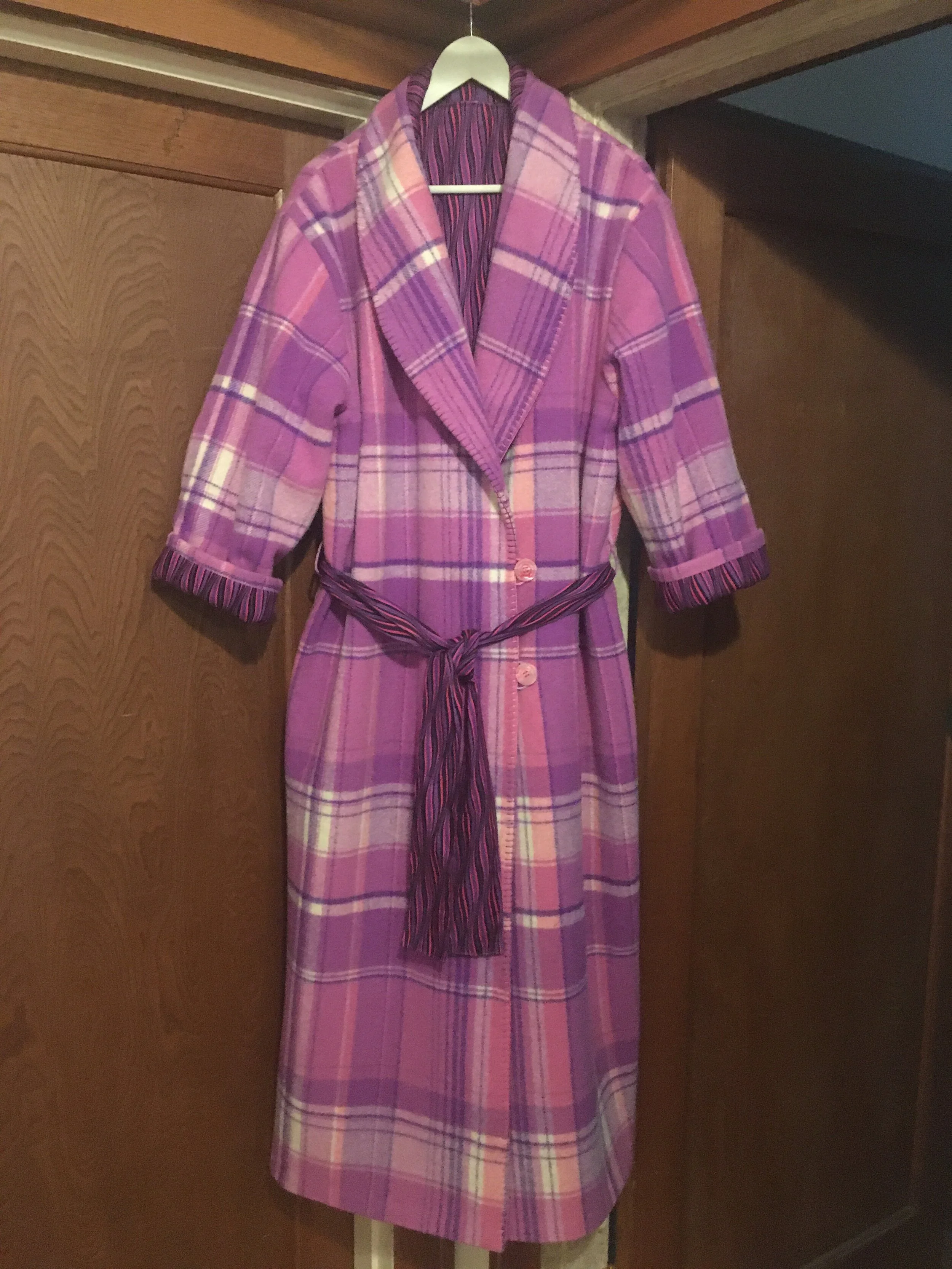 Womens pink winter gown