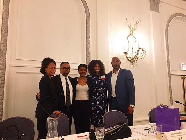 Thank you to @bwlachicago for having me as a panelist on the sports and entertainment segment of the 2017 National Summit.  Pic in order Nicole Duckett Fricke, Max Siegel, Kadisha Phelps, Shani Moore Weatherby and myself.
.
.
.
.
.
.

#entertainmentl