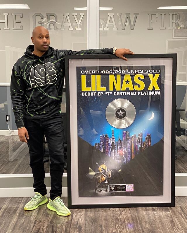 Platinum #LilNasX #Aplaqueamonth #Navarroesq #NavarroGray #entertainmentLaw