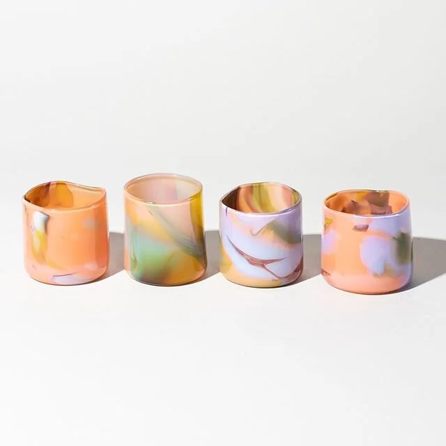 This week on impulse buys, the Epiphany Cup from Portland based artist @balefireglass. Each cup is a sculpture in itself, bringing glass art out of the gallery and into the home.