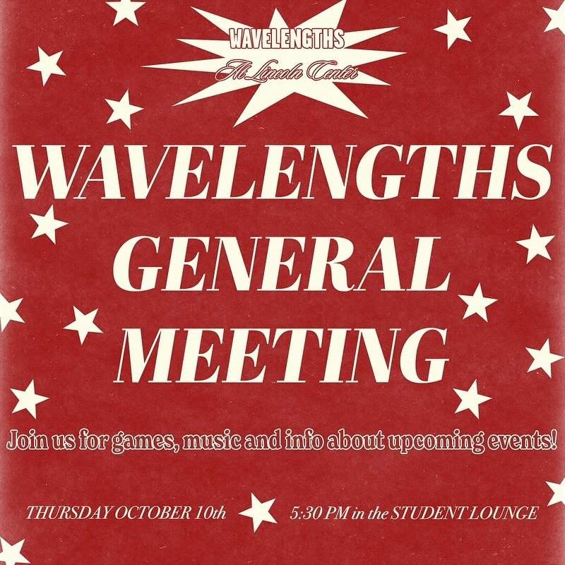 🔊OCT GBM THURSDAY @ 5:30 🎶

Join us for our second general board meeting this Thursday in the student lounge at 5:30! We&rsquo;ll be going over tech help &amp; other questions! It&rsquo;ll also be a great chance to get to know WALC a little better!