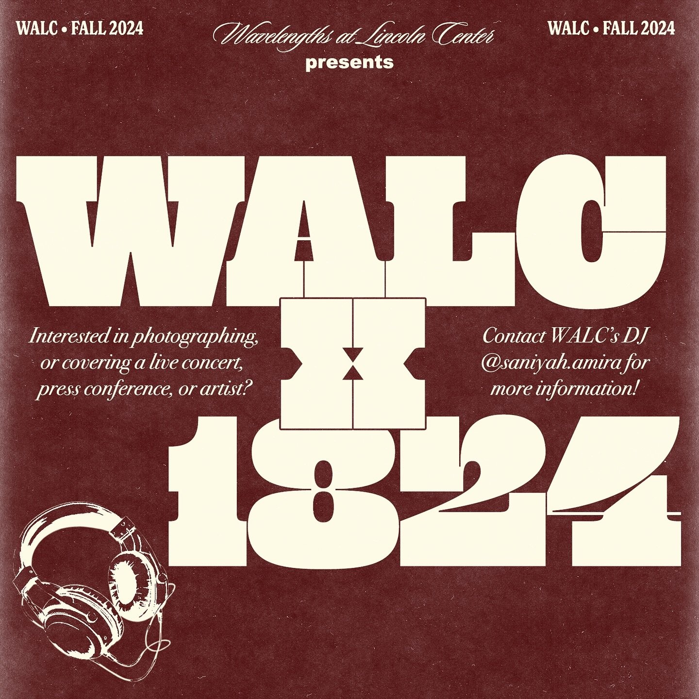 🎙️WALC x &deg;1824 💿

Are you interested in photographing or covering a live concert, press conference or artist event? 

WALC DJ @saniyah.amira is a rep at UMG&rsquo;s &deg;1824 &mdash;  focused on connecting artists and brands directly to fans, o