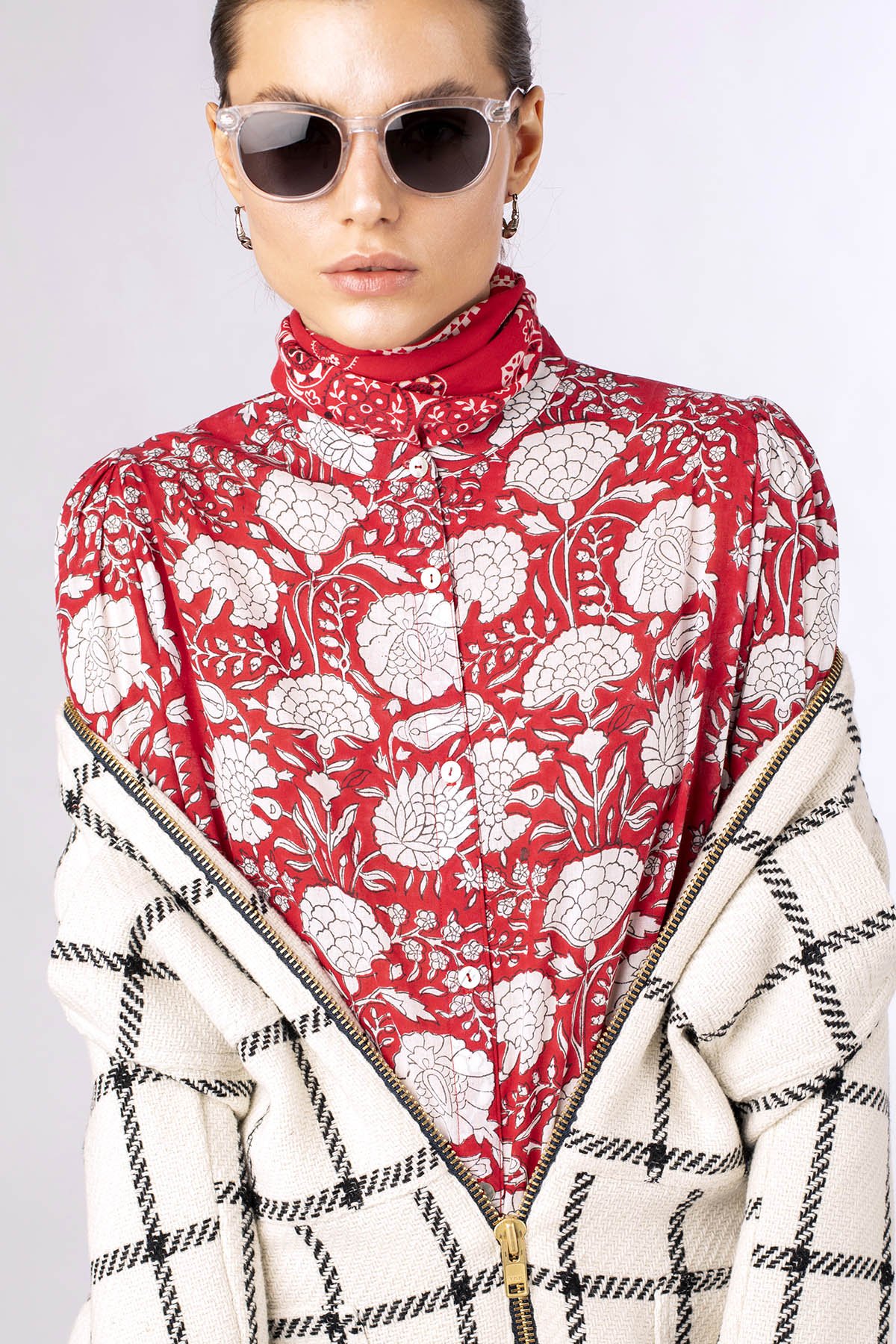 Annabel Crimson Shirt