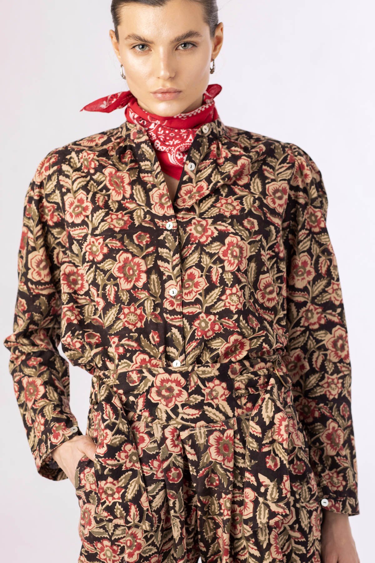 Annabel Black Dahlia Shirt