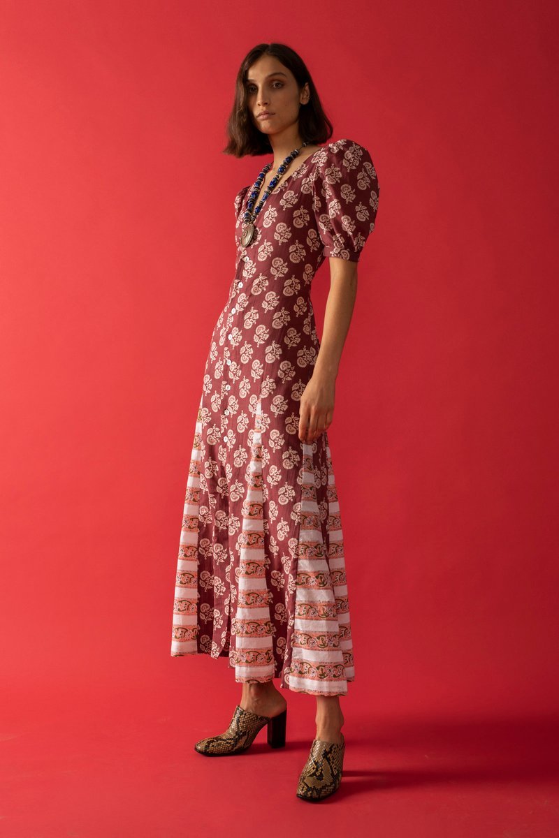 Bianca Garnet Dress
