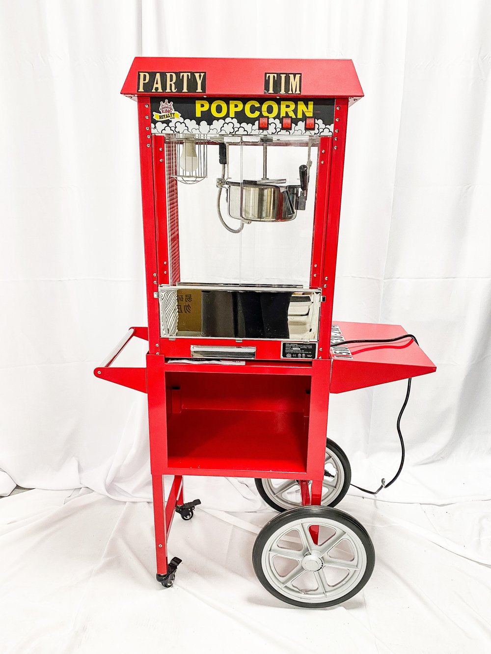 Carnival King Popcorn Machine — Party Time Party Supplies