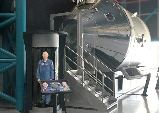 Holographic Astronauts at Kennedy Space Center