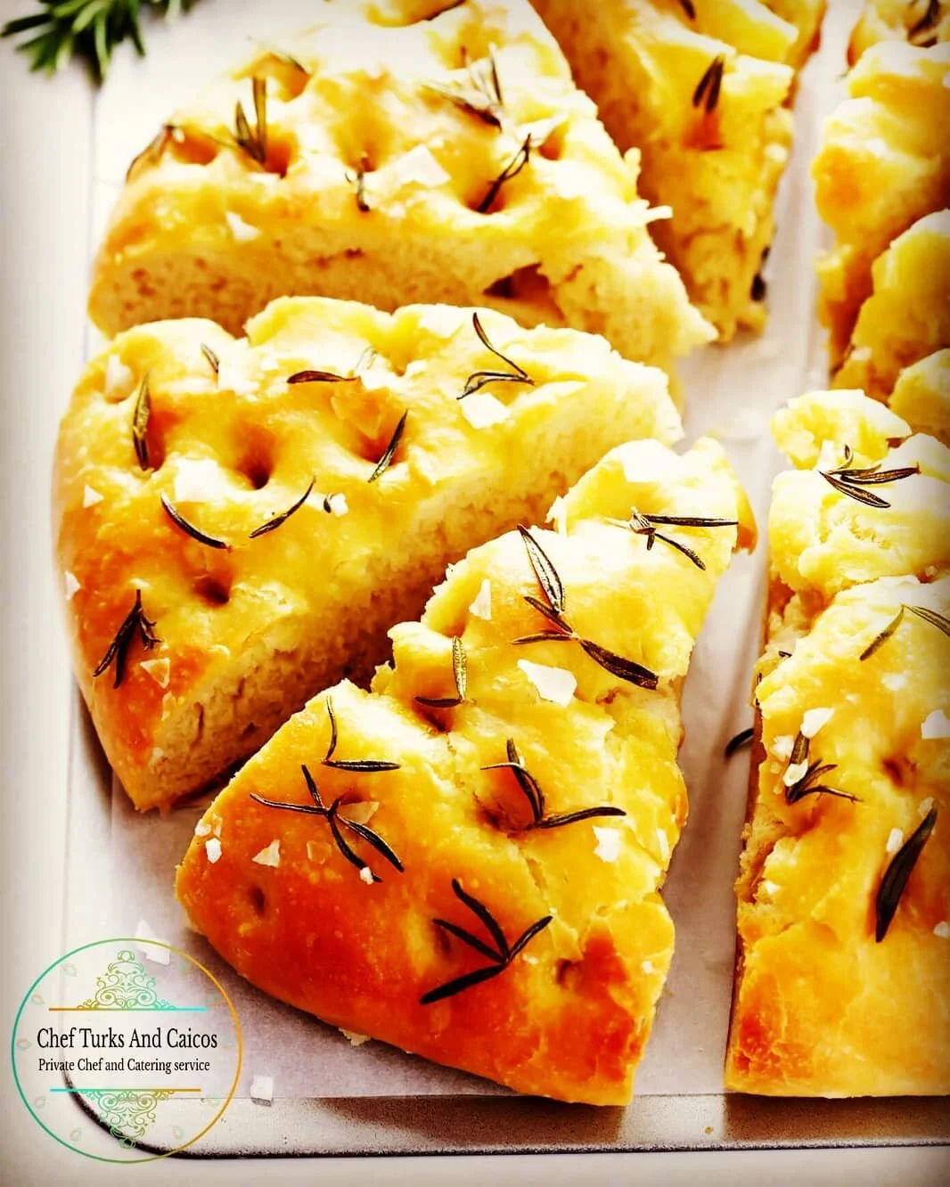 Fresh Daily Made focaccia for our lovely Guests.
All is done from our hearts.
Cook for you is a gesture made with love.

Web
https://chefturksandcaicos.com/

Email
info@chefturksandcaicos.com

Contact Number
+16493487346
+16492470136

#homemadefocacc