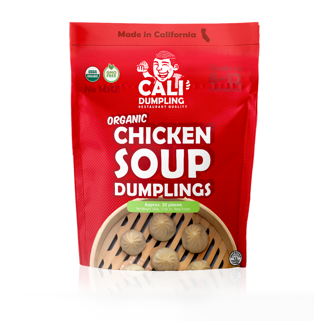 Organic Chicken Soup Dumplings (20 pcs)