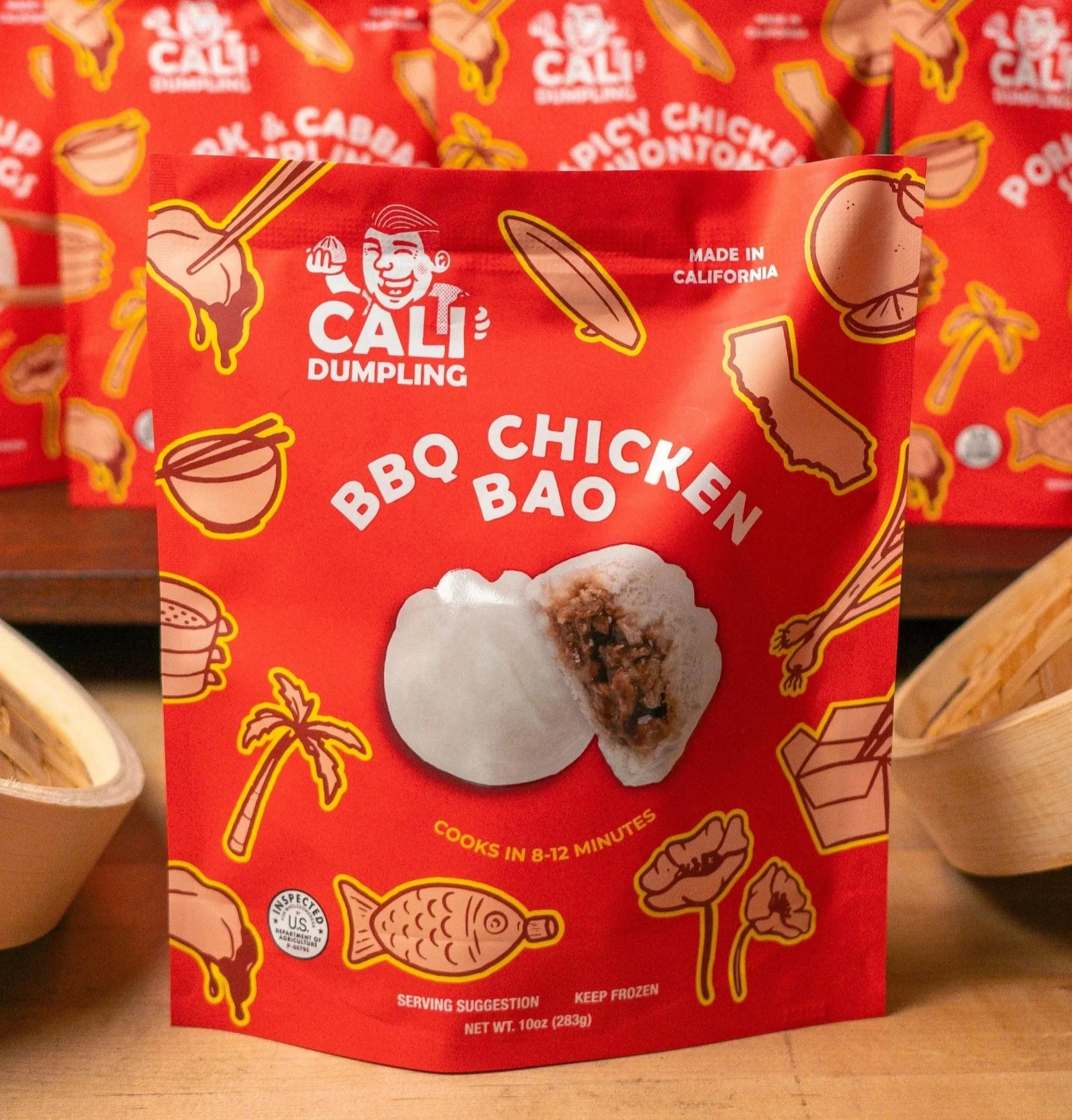 BBQ Chicken Bao (15 pieces)