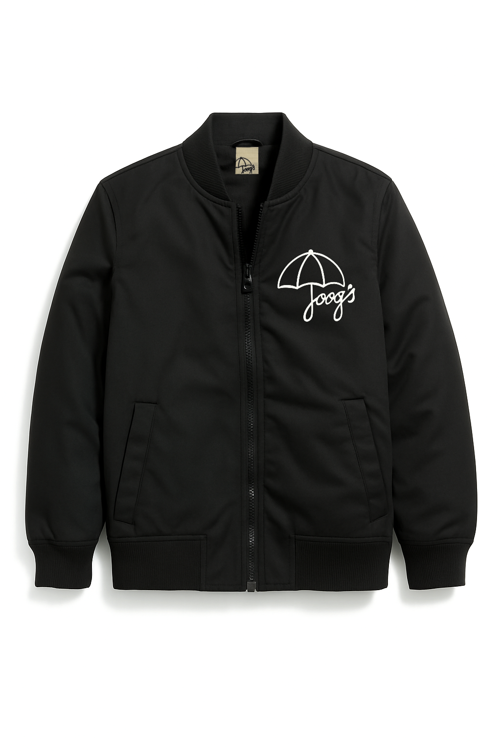 Kids Logo Bomber Jacket (Black)