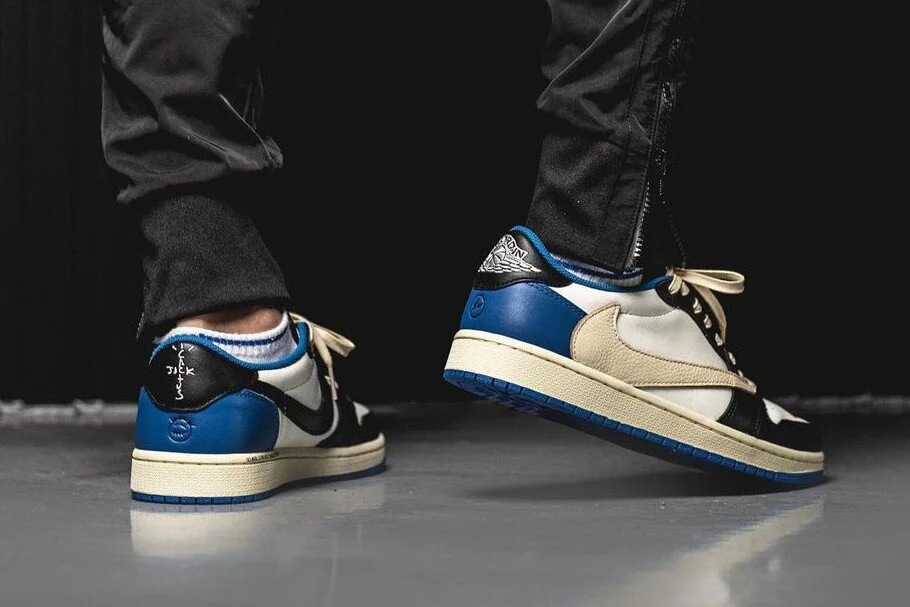 Closer Look At Fragment Design X Travis Scott X Air Jordan 1 Low Ox Street Magazine Closer Look At Fragment Design X Travis Scott X Air Jordan 1 Low Ox Street Magazine