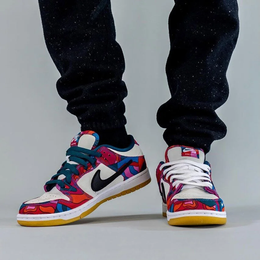 colorful dunks