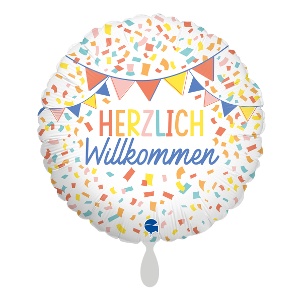 Herzlich Willkommen 18''/46cm