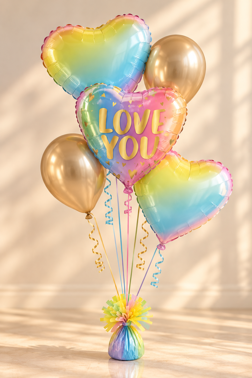 Ballonstrauß Liebe