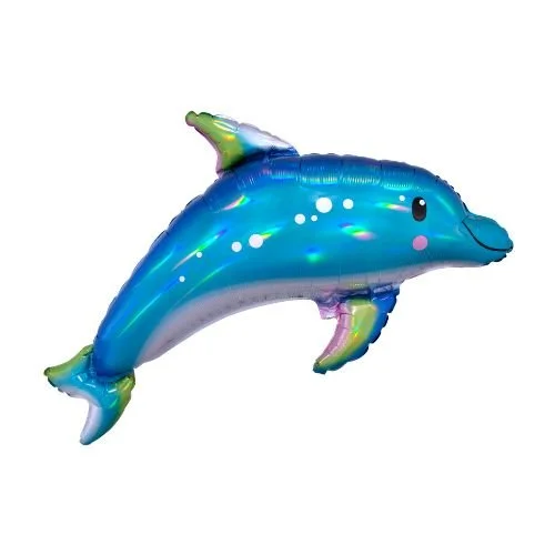 Blue Dolphin Iridescent XXL 73 X 68cm
