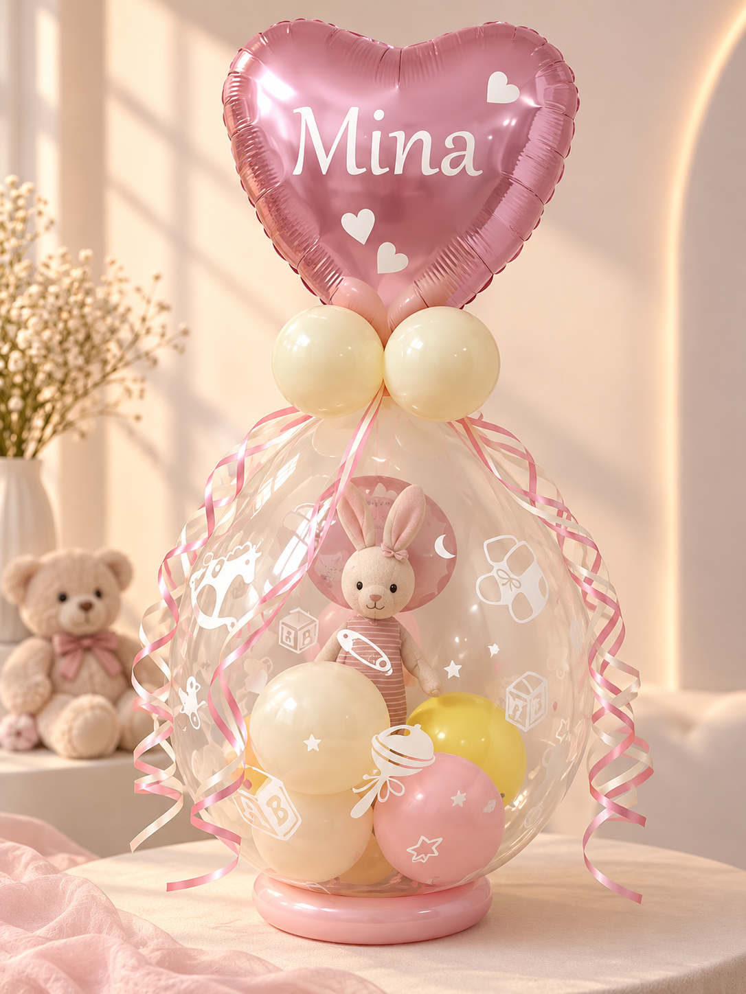 Verpackungsballon mit Beschriftung ca.80cm