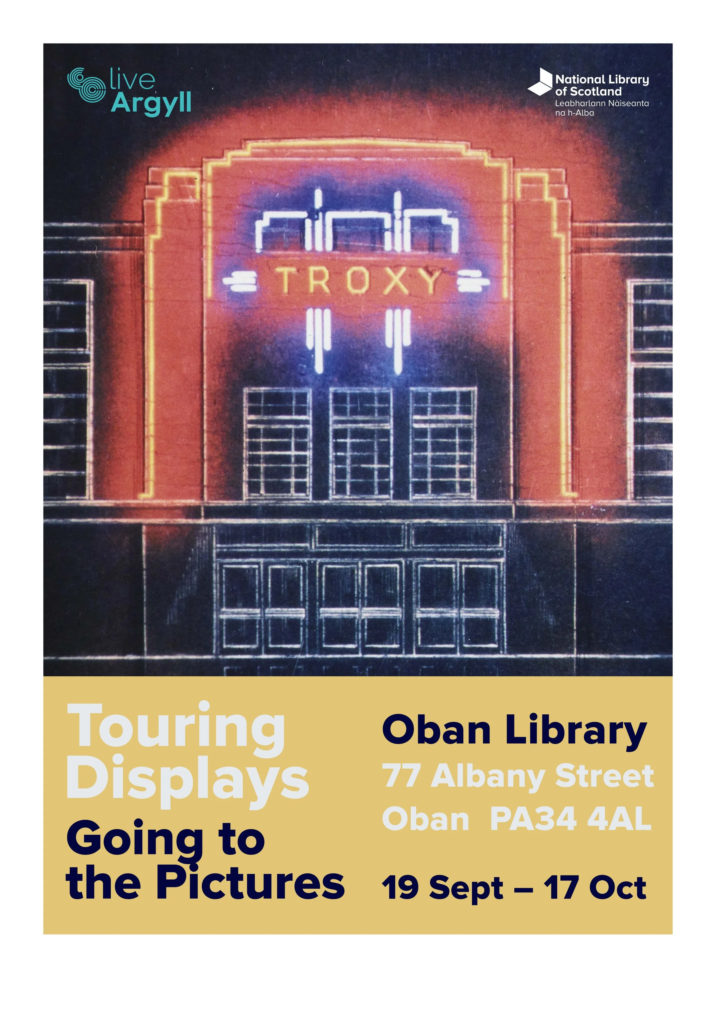 Touring Displays - Going to the Pictures