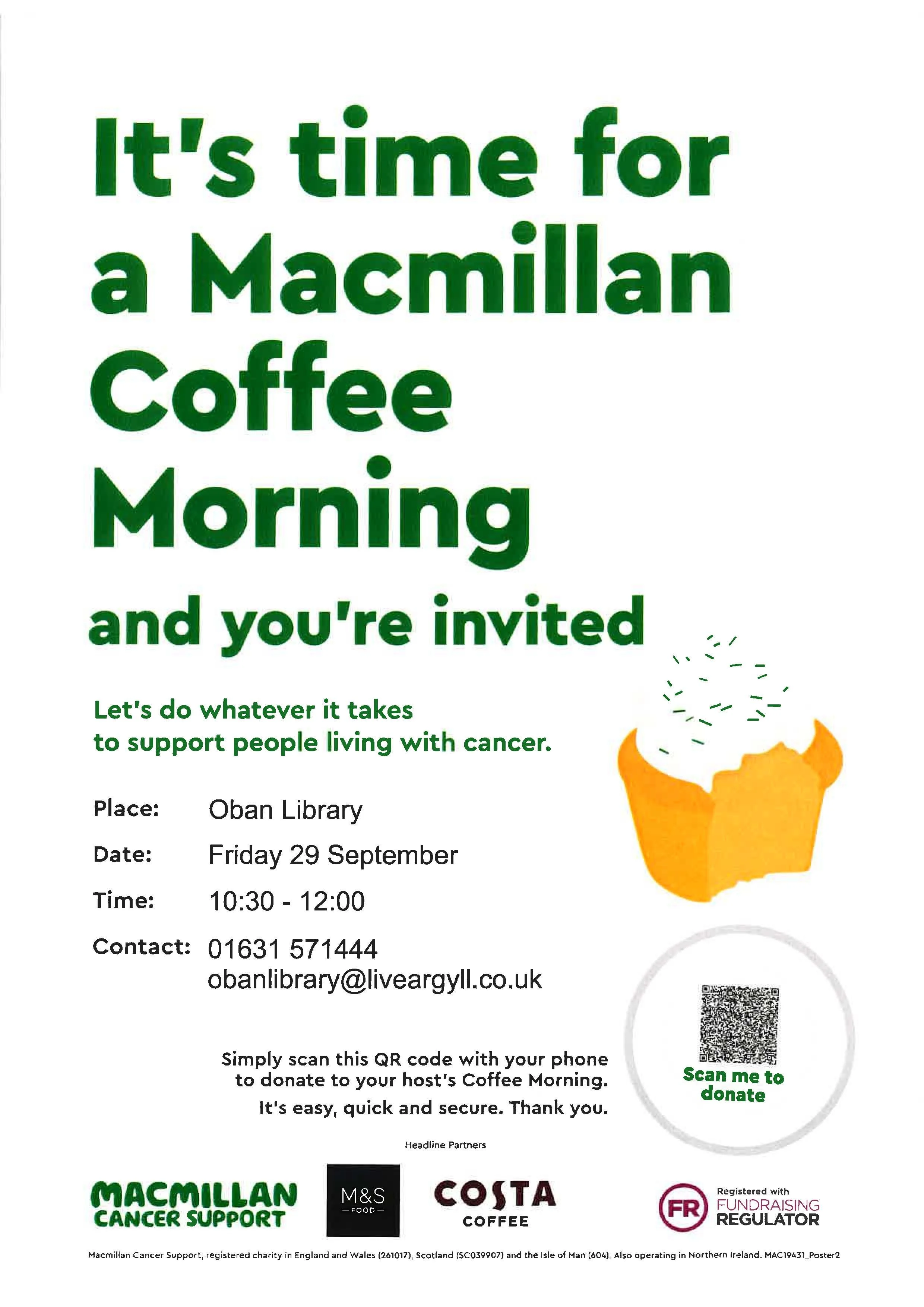 Macmillan Coffee Morning 