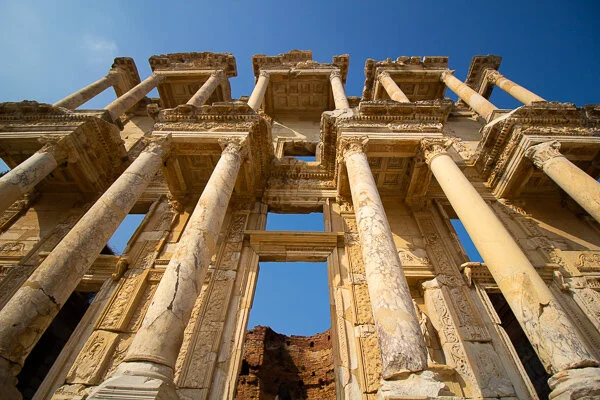 The Library of Celsus, my favorite structure in Ephesus