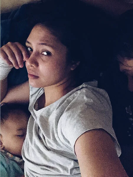 Baby-Sleeping-Breastfeeding